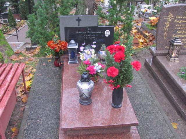Grób EWA SALAMOŃSKA