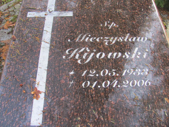 Mieczysław KIJOWSKI 1933 Słupsk - Grobonet - Wyszukiwarka osób pochowanych