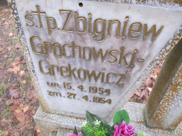 Zbigniew GROCHOWSKI 1954 Słupsk - Grobonet - Wyszukiwarka osób pochowanych
