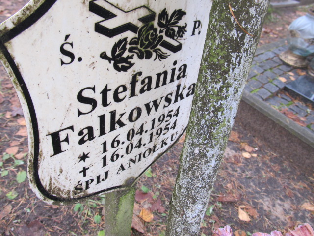 Stefania FALKOWSKA 1954 Słupsk - Grobonet - Wyszukiwarka osób pochowanych