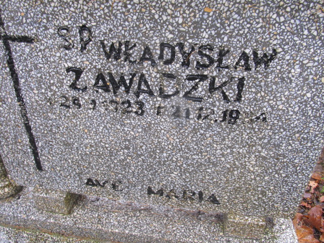 Władysław ZAWADZKI 1923 Słupsk - Grobonet - Wyszukiwarka osób pochowanych