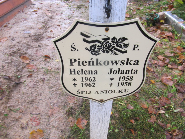 Maria PIEŃKOWSKA 1962 Słupsk - Grobonet - Wyszukiwarka osób pochowanych