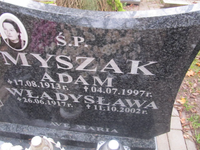 Adam MYSZAK 1913 Słupsk - Grobonet - Wyszukiwarka osób pochowanych