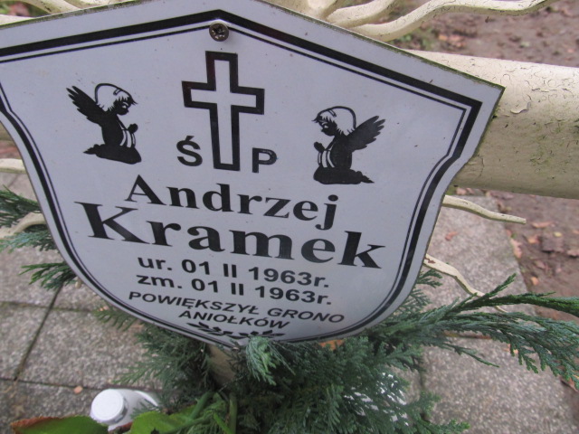 Andrzej KRAMEK 1963 Słupsk - Grobonet - Wyszukiwarka osób pochowanych
