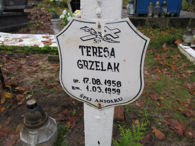 Teresa GRZELAK 1958 Słupsk - Grobonet - Wyszukiwarka osób pochowanych
