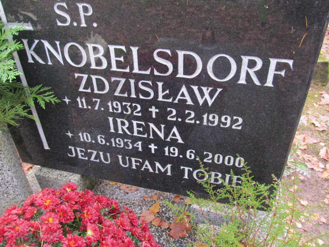 Zdzisław KNOBELSDORF 1932 Słupsk - Grobonet - Wyszukiwarka osób pochowanych