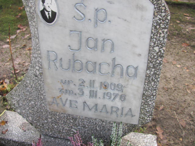 Grób JAN RUBACHA
