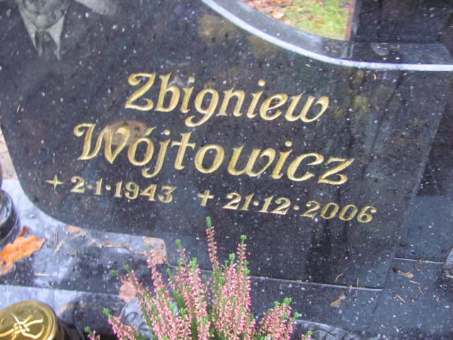 Zbigniew WÓJTOWICZ 1943 Słupsk - Grobonet - Wyszukiwarka osób pochowanych