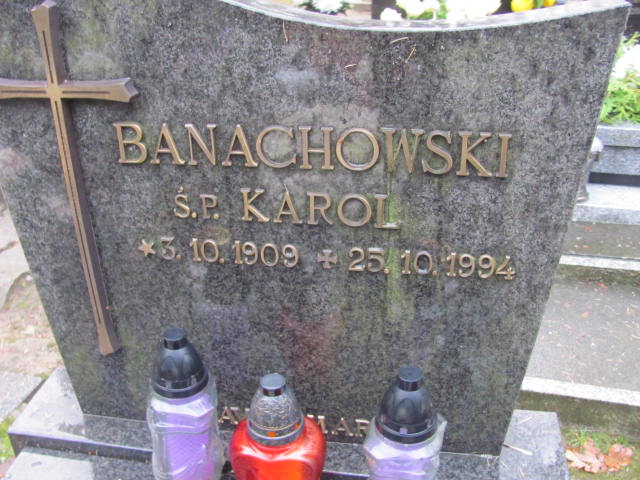 Karol Banachowski 1909 Słupsk - Grobonet - Wyszukiwarka osób pochowanych