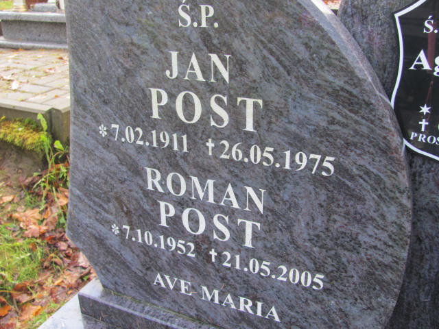 Roman POST 1952 Słupsk - Grobonet - Wyszukiwarka osób pochowanych