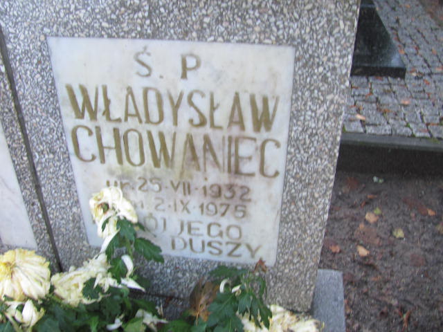 Władysław CHOWANIEC 1932 Słupsk - Grobonet - Wyszukiwarka osób pochowanych