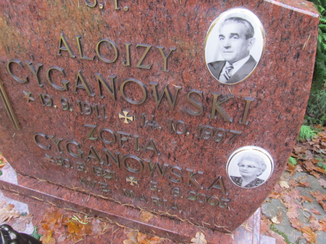 Alojzy CYGANOWSKI 1911 Słupsk - Grobonet - Wyszukiwarka osób pochowanych