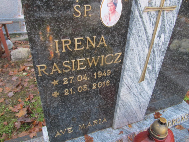 Irena RASIEWICZ 1949 Słupsk - Grobonet - Wyszukiwarka osób pochowanych