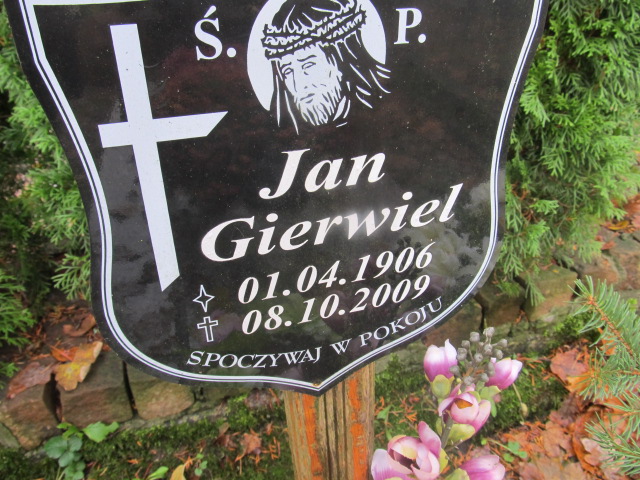 Jan GIERWIEL 1906 Słupsk - Grobonet - Wyszukiwarka osób pochowanych