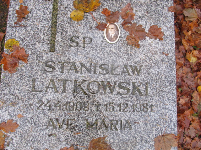 Stanisław LATKOWSKI 1909 Słupsk - Grobonet - Wyszukiwarka osób pochowanych