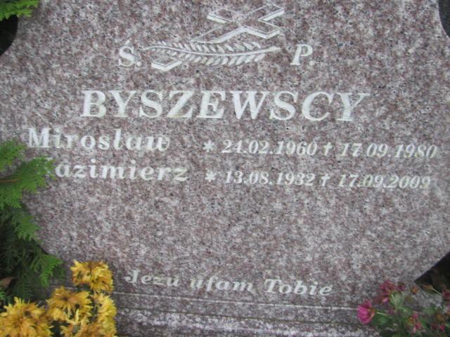 Mirosław BYSZEWSKI 1960 Słupsk - Grobonet - Wyszukiwarka osób pochowanych