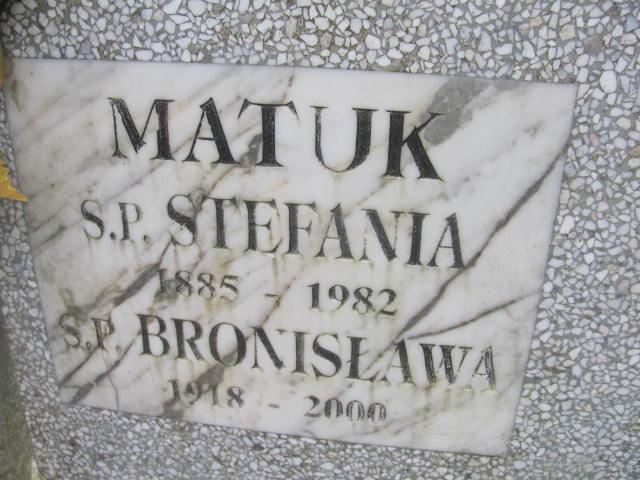 Stefania MATUK 1885 Słupsk - Grobonet - Wyszukiwarka osób pochowanych