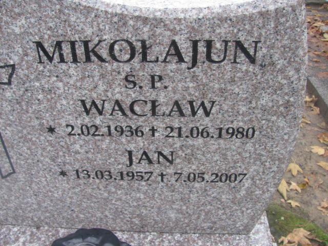 Michalina MIKOŁAJUN 1936 Słupsk - Grobonet - Wyszukiwarka osób pochowanych