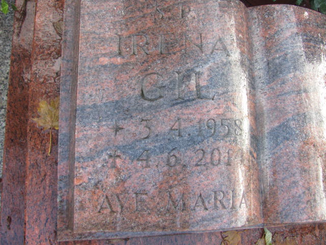 Irena GIL 1958 Słupsk - Grobonet - Wyszukiwarka osób pochowanych