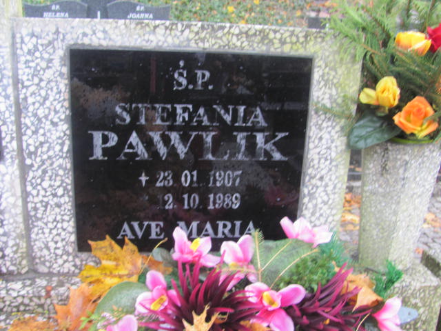 Stefania Pawlik 1907 Słupsk - Grobonet - Wyszukiwarka osób pochowanych
