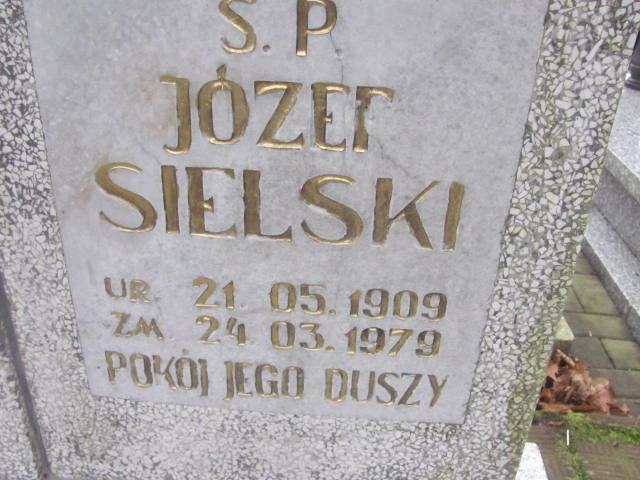 Józef SIELSKI 1909 Słupsk - Grobonet - Wyszukiwarka osób pochowanych