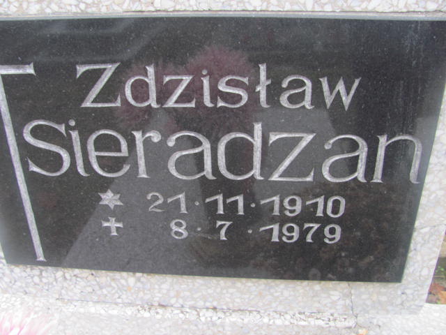 Zdzisław SIERADZAN 1910 Słupsk - Grobonet - Wyszukiwarka osób pochowanych