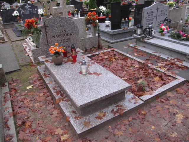 Grób JAN NAWROCKI
