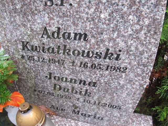 Artur KWIATKOWSKI 1970 Słupsk - Grobonet - Wyszukiwarka osób pochowanych