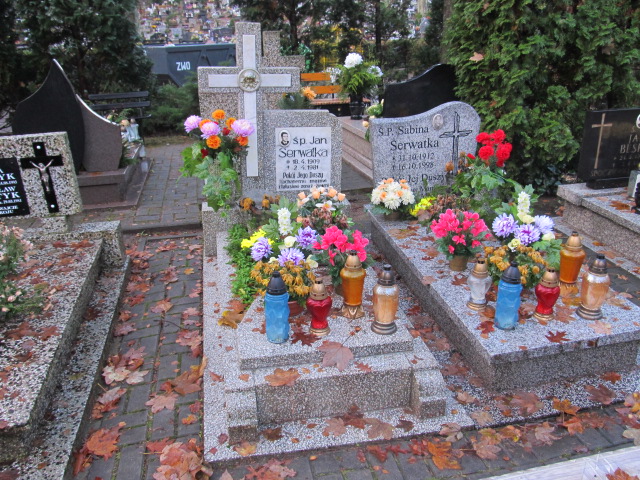 Grób JAN SERWATKA