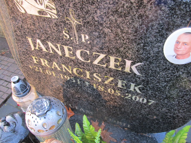 FRANCISZEK-JAN JANECZEK 1951 Słupsk - Grobonet - Wyszukiwarka osób pochowanych