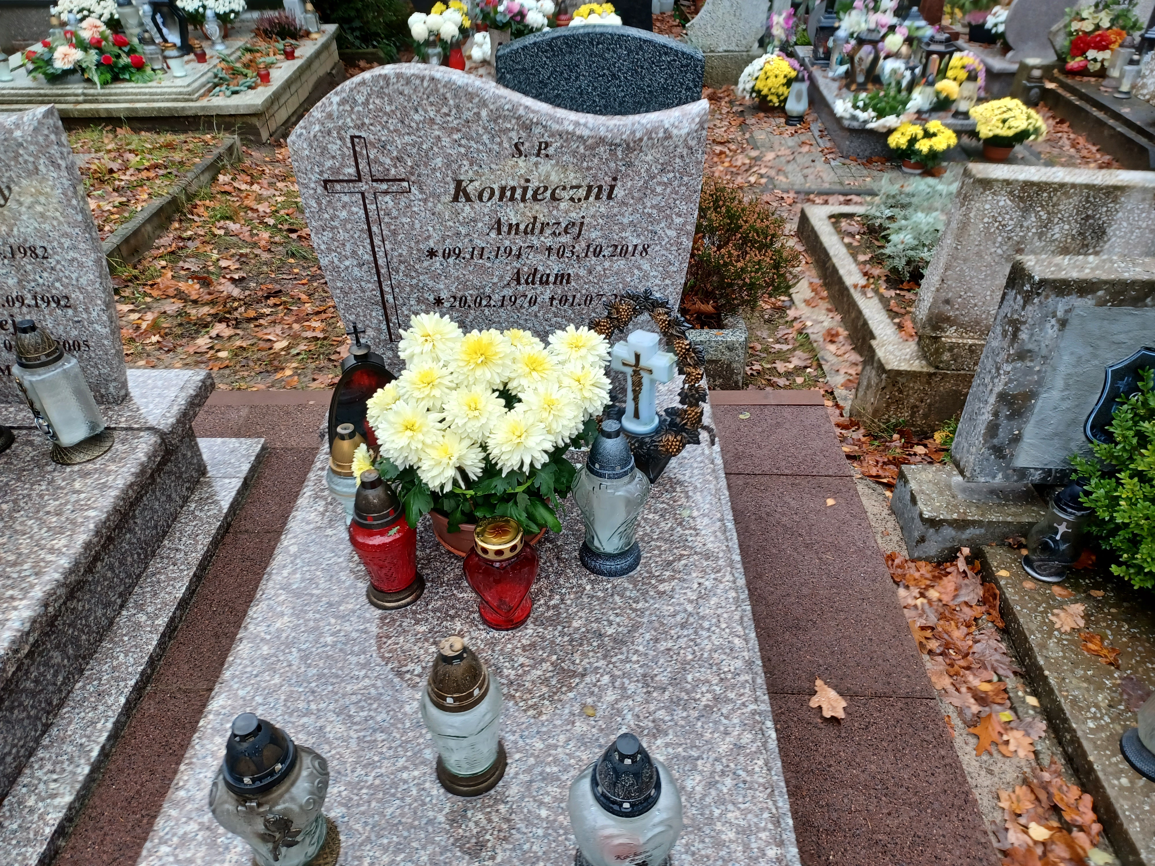 Andrzej KONIECZNY 1947 Słupsk - Grobonet - Wyszukiwarka osób pochowanych