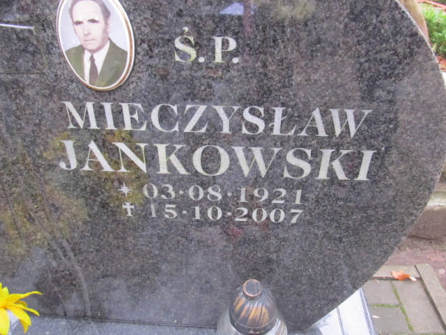 Mieczysław JANKOWSKI 1921 Słupsk - Grobonet - Wyszukiwarka osób pochowanych