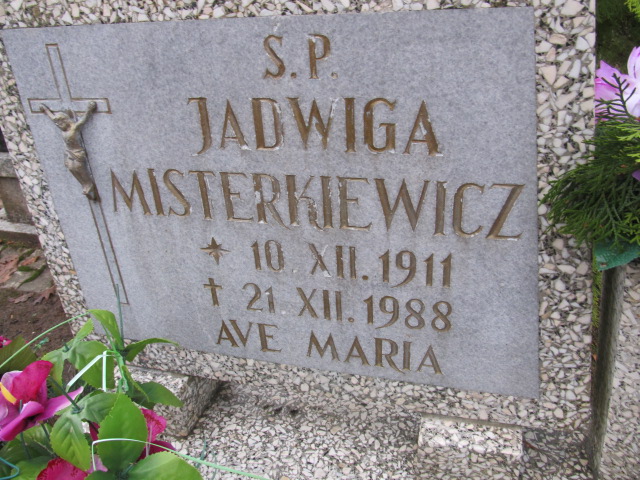 Jadwiga MISTERKIEWICZ 1910 Słupsk - Grobonet - Wyszukiwarka osób pochowanych