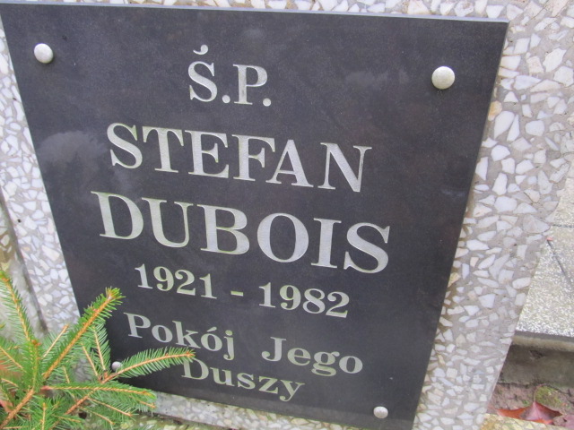 Stefan DUBOIS 1921 Słupsk - Grobonet - Wyszukiwarka osób pochowanych