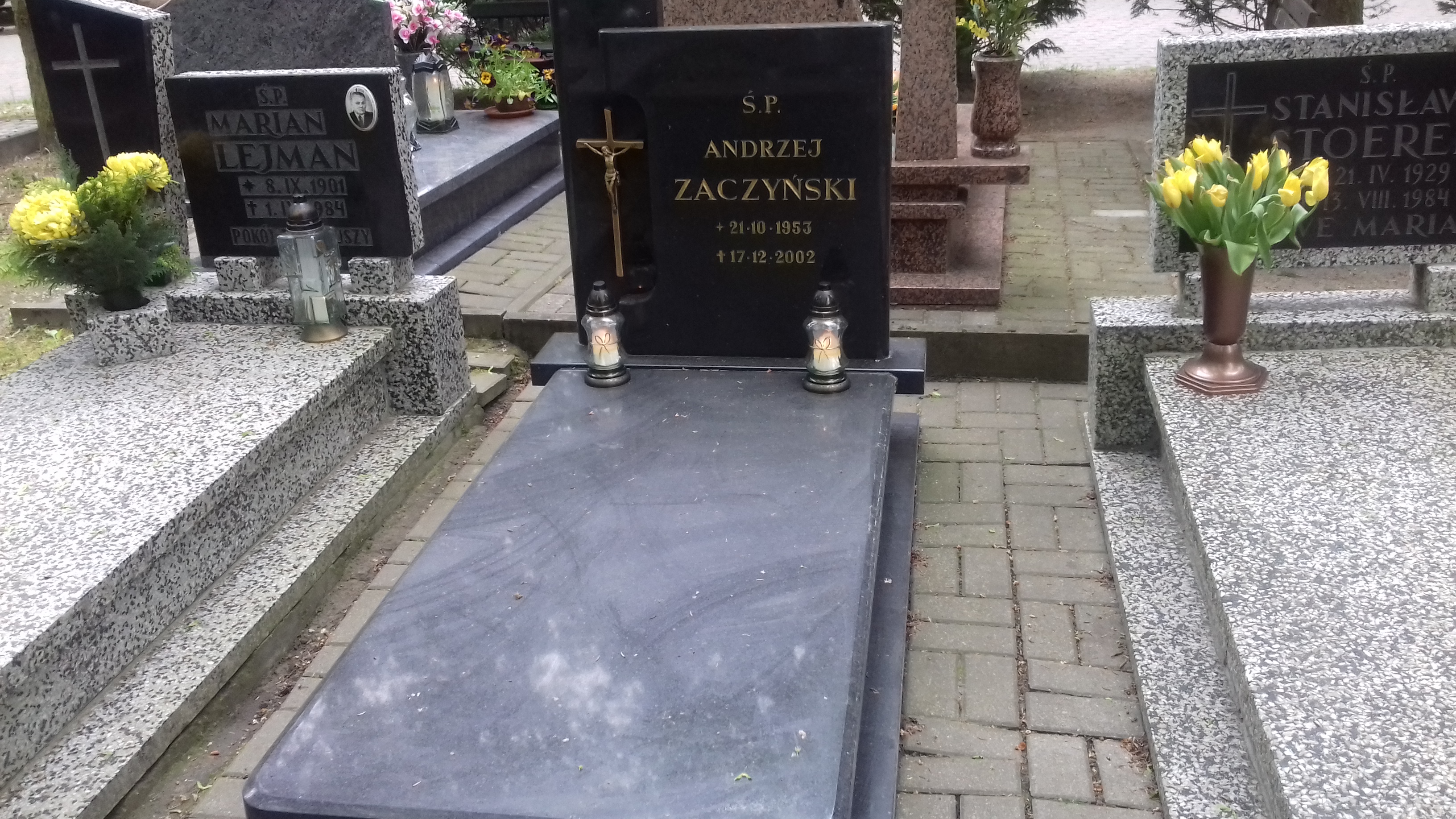 Andrzej ZACZYŃSKI 1953 Słupsk - Grobonet - Wyszukiwarka osób pochowanych