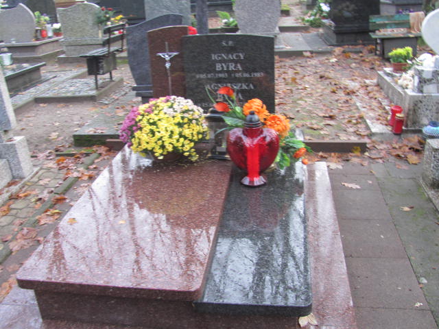 Grób AGNIESZKA BYRA