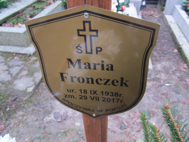 Józef FRONCZEK 1938 Słupsk - Grobonet - Wyszukiwarka osób pochowanych