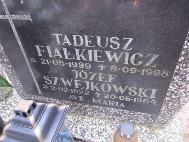 Tadeusz FIAŁKIEWICZ 1939 Słupsk - Grobonet - Wyszukiwarka osób pochowanych