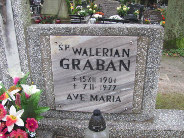 Walerian GRABAN 1901 Słupsk - Grobonet - Wyszukiwarka osób pochowanych