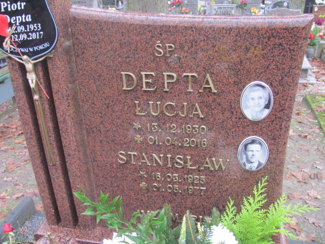 Łucja DEPTA 1930 Słupsk - Grobonet - Wyszukiwarka osób pochowanych