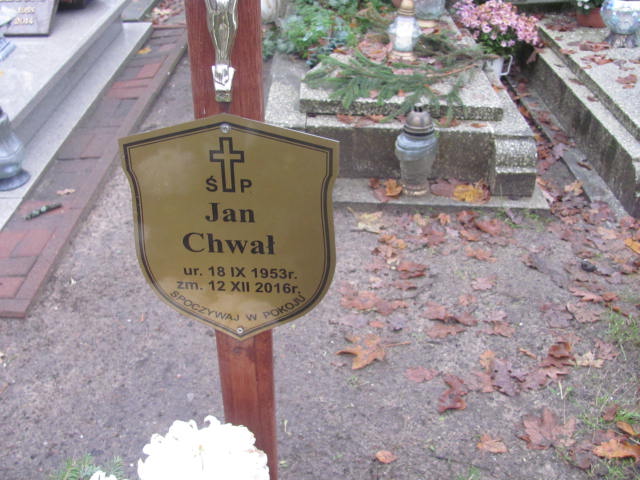 Jan CHWAŁ 1953 Słupsk - Grobonet - Wyszukiwarka osób pochowanych