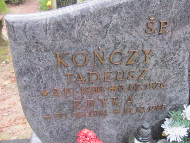 Tadeusz KOŃCZY 1896 Słupsk - Grobonet - Wyszukiwarka osób pochowanych