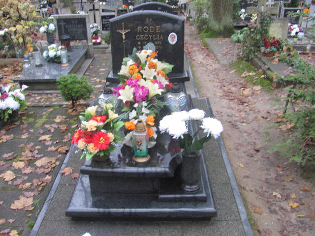 Grób CECYLIA RODE