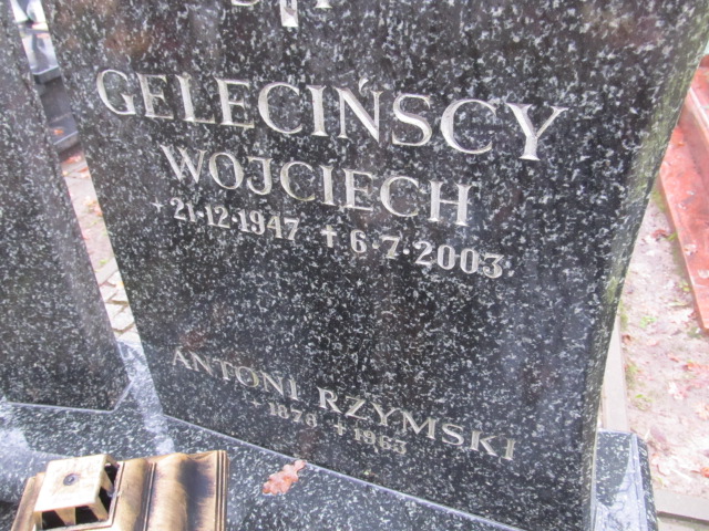 Wojciech GELECIŃSKI 1947 Słupsk - Grobonet - Wyszukiwarka osób pochowanych