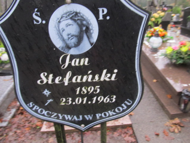 Jan STEFAŃSKI 1895 Słupsk - Grobonet - Wyszukiwarka osób pochowanych