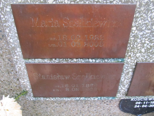 Stanisław SZAŁKIEWICZ 1888 Słupsk - Grobonet - Wyszukiwarka osób pochowanych