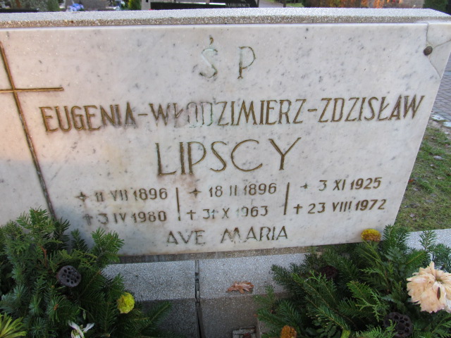 Eugenia LIPSKA 1896 Słupsk - Grobonet - Wyszukiwarka osób pochowanych