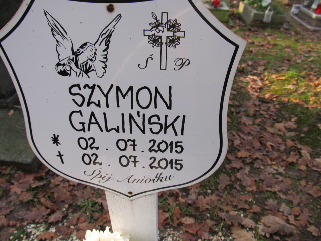 Szymon GALIŃSKI 2015 Słupsk - Grobonet - Wyszukiwarka osób pochowanych