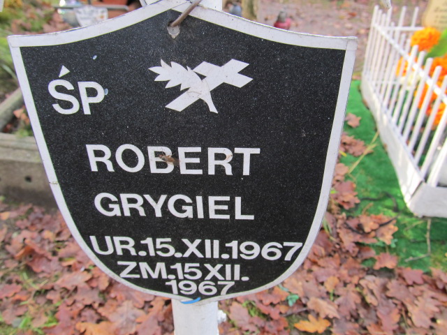 Robert Grygiel 1967 Słupsk - Grobonet - Wyszukiwarka osób pochowanych