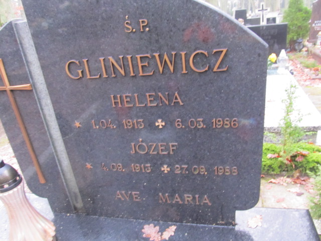 Helena GLINIEWICZ 1913 Słupsk - Grobonet - Wyszukiwarka osób pochowanych